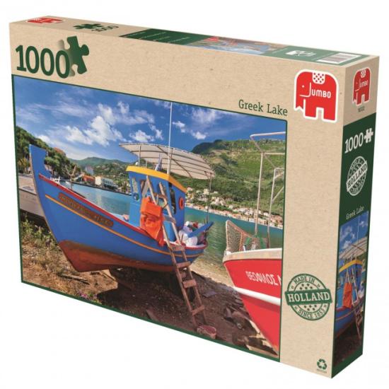 Puzzle Jumbo Lago Griego de 1000 Piezas