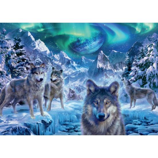 Puzzle Jumbo Lobos de Invierno de 500 Piezas