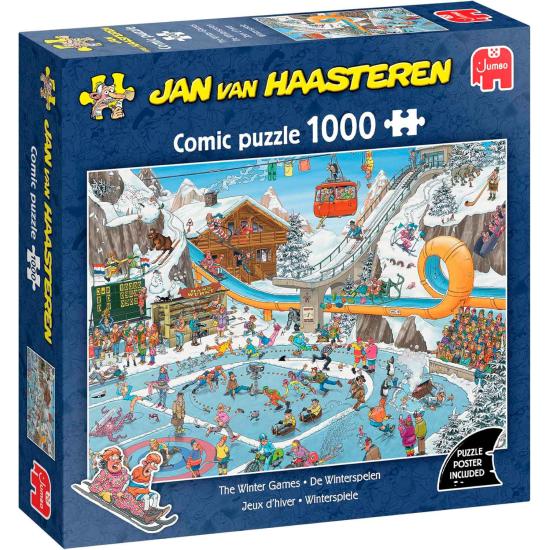 Puzzle Jumbo Los Juegos De Invierno 1000 Piezas