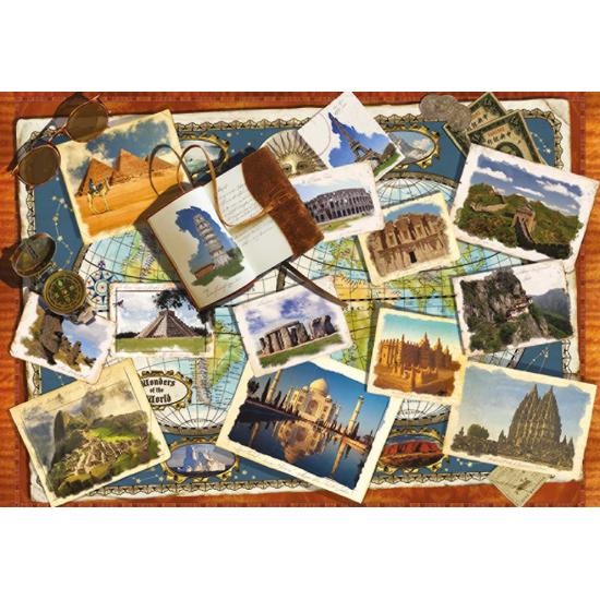 Puzzle Jumbo Maravillas del Mundo de 2000 Piezas