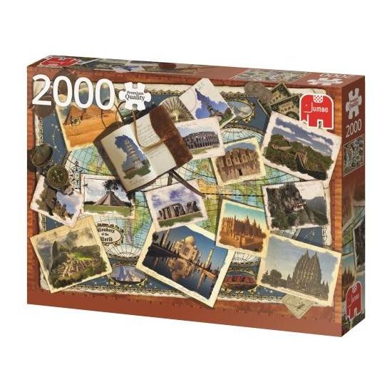 Puzzle Jumbo Maravillas del Mundo de 2000 Piezas