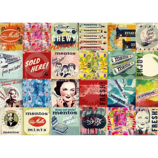 Puzzle Jumbo Mentos Vintage 1000 Piezas