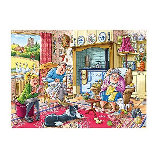 Puzzle Jumbo Mistery Tomándose Un Respiro de 1000 Piezas