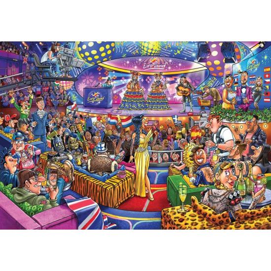 Puzzle Jumbo Mystery Concurso Eurosound de Wasgij  1000 Piezas