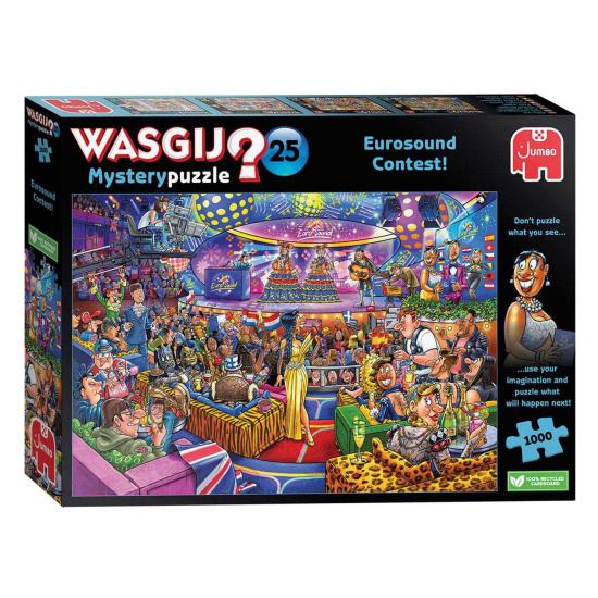 Puzzle Jumbo Mystery Concurso Eurosound de Wasgij  1000 Piezas
