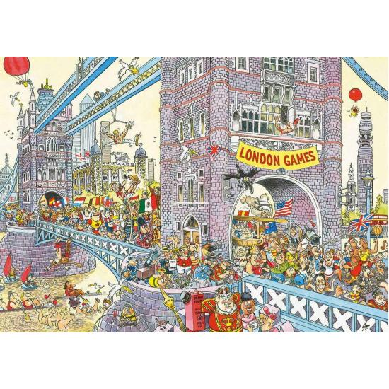 Puzzle Jumbo Mystery El Último Obstáculo de Wasgij  1000 Piezas Puzzle Jumbo Mystery El Último Obstáculo de Wasgij  1000 Piezas