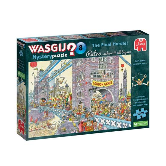 Puzzle Jumbo Mystery El Último Obstáculo de Wasgij  1000 Piezas Puzzle Jumbo Mystery El Último Obstáculo de Wasgij  1000 Piezas