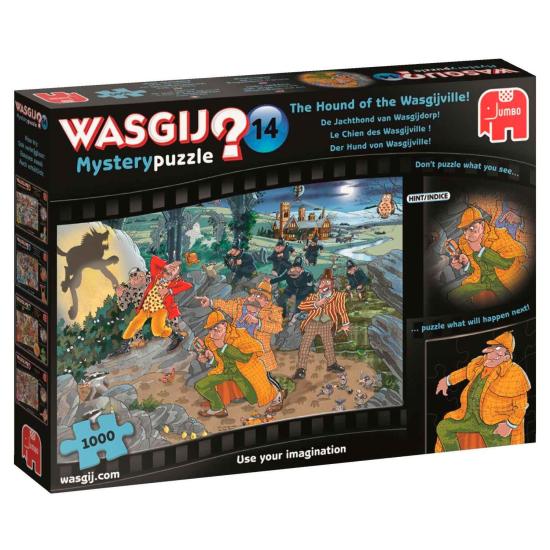 Puzzle Jumbo Mystery Sabuesos de Wasgij de 1000 Piezas