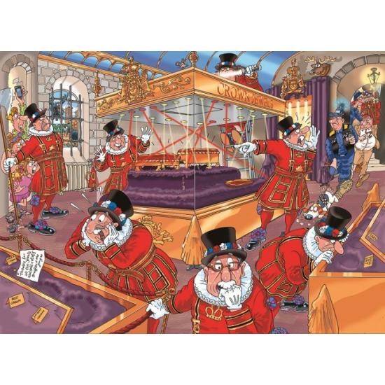 Puzzle Jumbo Mystery Sospechoso Inusual de 1000 Piezas Puzzle Jumbo Mystery Sospechoso Inusual de 1000 Piezas