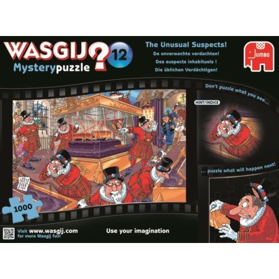 Puzzle Jumbo Mystery Sospechoso Inusual de 1000 Piezas Puzzle Jumbo Mystery Sospechoso Inusual de 1000 Piezas