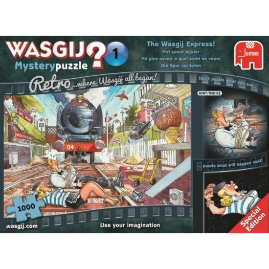 Puzzle Jumbo Mystery The Wasgij Express de 1000 Piezas Puzzle Jumbo Mystery The Wasgij Express de 1000 Piezas