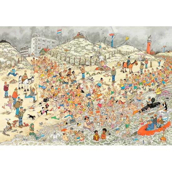 Puzzle Jumbo Baños de Año Nuevo de 2000 Piezas