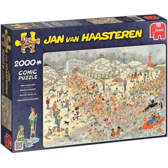 Puzzle Jumbo Baños de Año Nuevo de 2000 Piezas