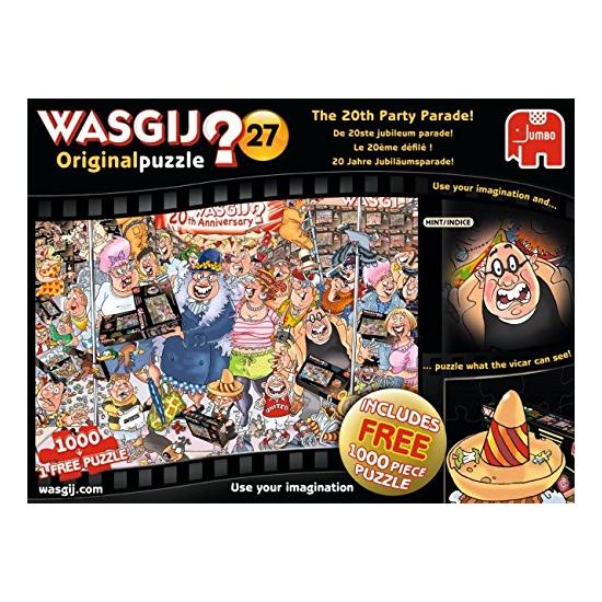 Puzzle Jumbo Original 20 Aniversario de 1000 Piezas