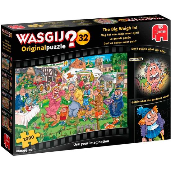 Puzzle Jumbo Original El Gran Pesaje de 1000 Piezas
