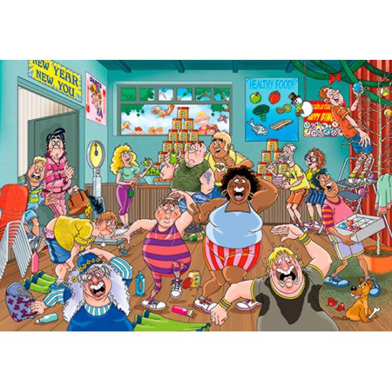 Puzzle Jumbo Original Propósitos de Año Nuevo de 1000 Piezas