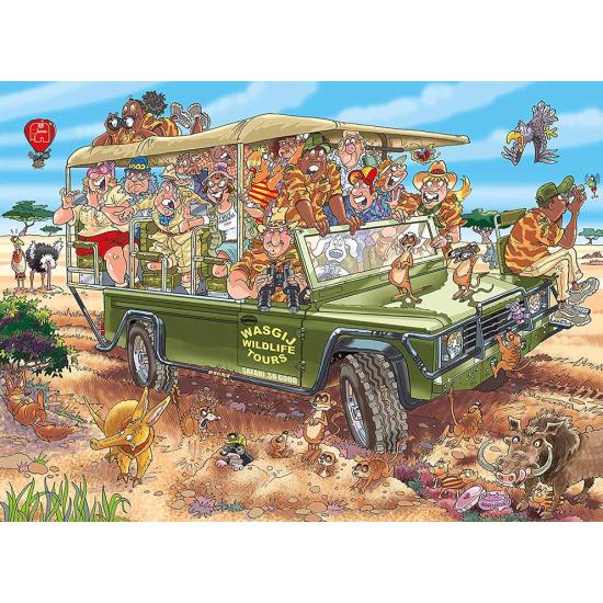 Puzzle Jumbo Original Sorpresa en el Safari de 1000 Piezas Puzzle Jumbo Original Sorpresa en el Safari de 1000 Piezas