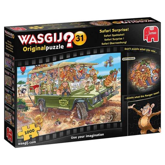 Puzzle Jumbo Original Sorpresa en el Safari de 1000 Piezas Puzzle Jumbo Original Sorpresa en el Safari de 1000 Piezas