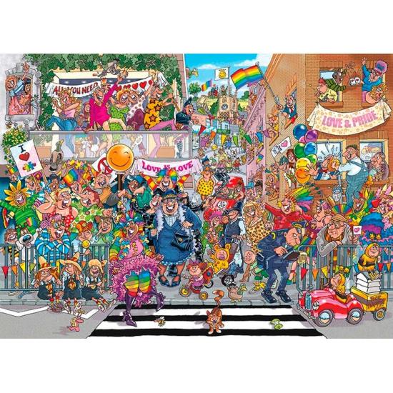 Puzzle Jumbo Original Una Pizca de Orgullo de 1000 Piezas Puzzle Jumbo Original Una Pizca de Orgullo de 1000 Piezas