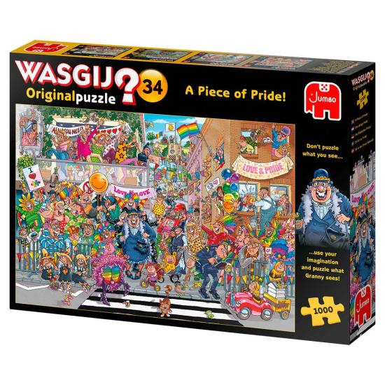 Puzzle Jumbo Original Una Pizca de Orgullo de 1000 Piezas Puzzle Jumbo Original Una Pizca de Orgullo de 1000 Piezas