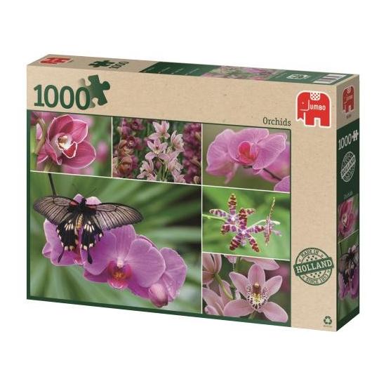 Puzzle Jumbo  Orquídeas de 1000 Piezas Puzzle Jumbo  Orquídeas de 1000 Piezas