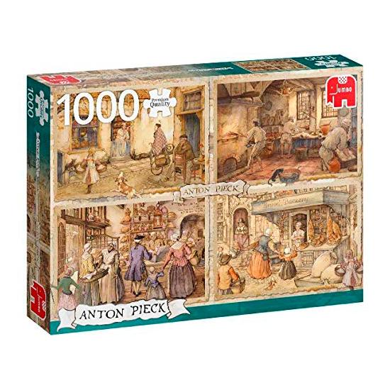 Puzzle Jumbo Panaderos del Siglo XIX de 1000 Piezas