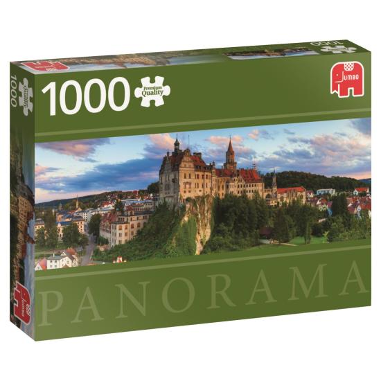 Puzzle Jumbo Pan. de Castillo de Sigmaringen, Alemania, 1000 Pz Puzzle Jumbo Pan. de Castillo de Sigmaringen, Alemania, 1000 Pz