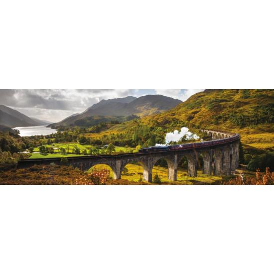 Puzzle Jumbo Panorámica Ferrocarril, Escocia 1000 Pzs