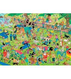 Puzzle Jumbo Parkour de Perros 1000 Piezas