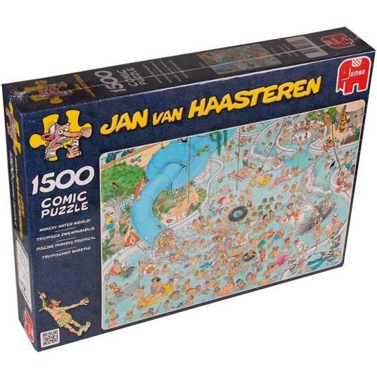 Puzzle Jumbo Parque Acuático Loco de 1500 Piezas