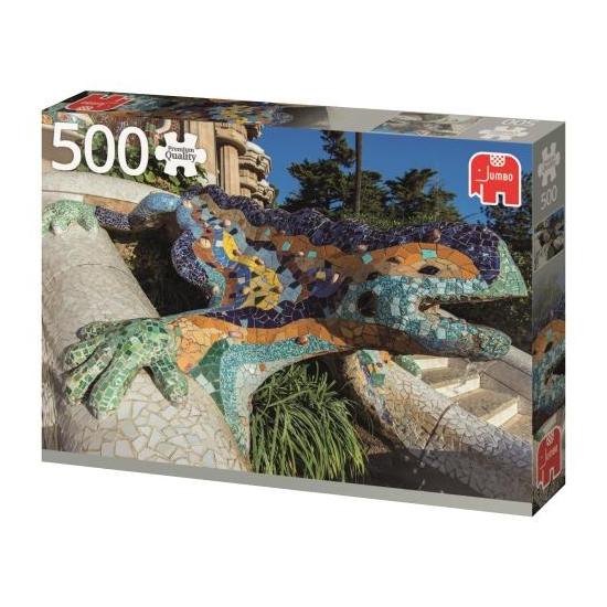 Puzzle Jumbo Parque Guell, Barcelona de 500 Piezas Puzzle Jumbo Parque Guell, Barcelona de 500 Piezas