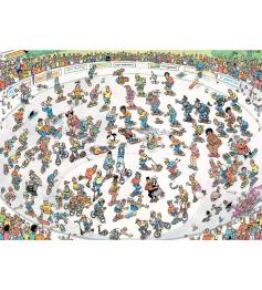 Puzzle Jumbo Patinando en el Skate Bowl de 2000 Piezas
