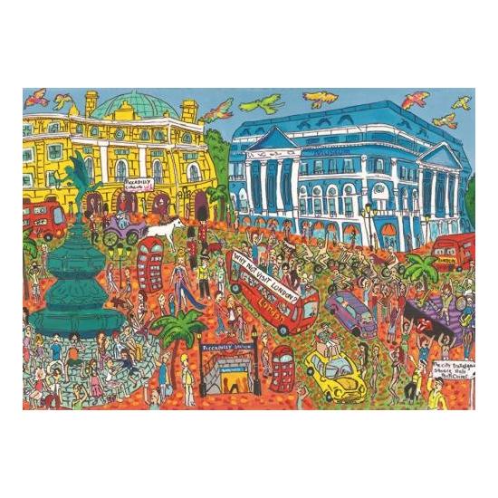 Puzzle Jumbo Piccadilly Circus, Londres de 1000 Piezas