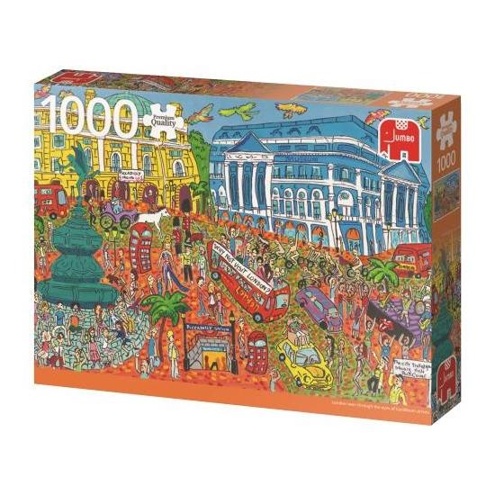 Puzzle Jumbo Piccadilly Circus, Londres de 1000 Piezas