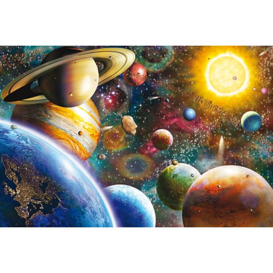 Puzzle Jumbo Planetas en el Espacio de 1500 Piezas