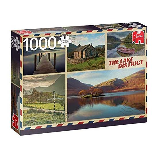 Puzzle Jumbo Postal Desde el Lago de 1000 Piez
