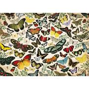 Puzzle Jumbo Poster de Mariposas de 1000 Piezas