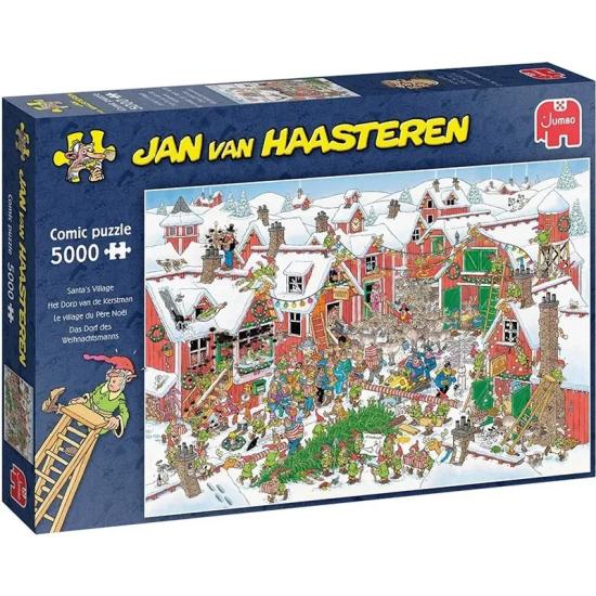 Puzzle Jumbo Pueblo de Papá Noel de 5000 Piezas