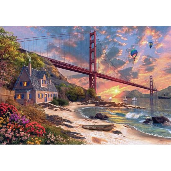 Puzzle Jumbo Puente Golden Gate, San Francisco de 1000 Piezas