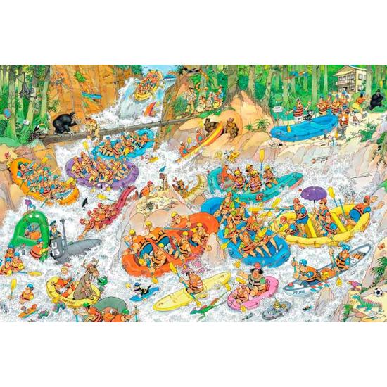 Puzzle Jumbo Rafting Salvaje de 1500 Piezas