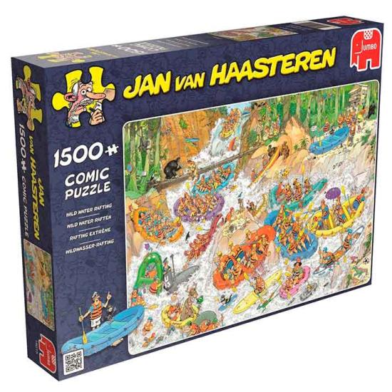 Puzzle Jumbo Rafting Salvaje de 1500 Piezas
