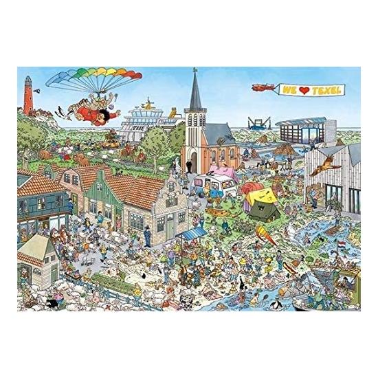 Puzzle Jumbo Retiro en la Isla de 1000 Piezas Puzzle Jumbo Retiro en la Isla de 1000 Piezas