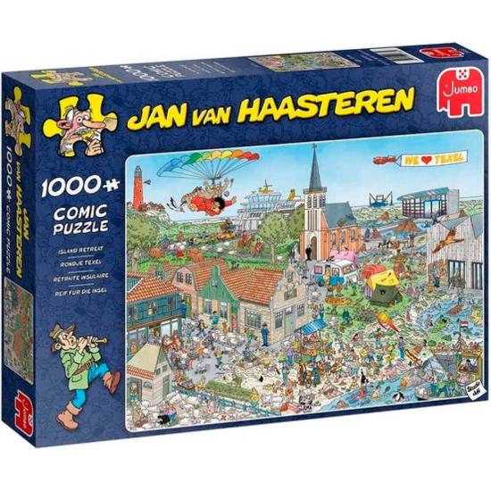 Puzzle Jumbo Retiro en la Isla de 1000 Piezas Puzzle Jumbo Retiro en la Isla de 1000 Piezas