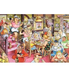 Puzzle Jumbo Retro Mistery Almuerzo de Domingo de 1000 Piezas
