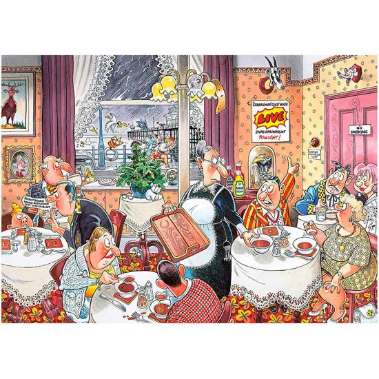 Puzzle Jumbo Retro Mystery Espectáculo en Vivo de 1000 Piezas