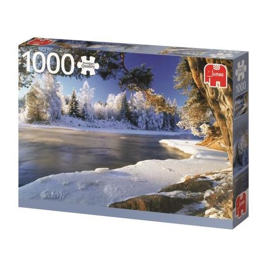 Puzzle Jumbo Rio Elado, Suecia de 1000 Piezas