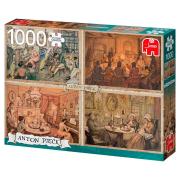 Puzzle Jumbo Salas de Entretenimiento de 1000 Piezas