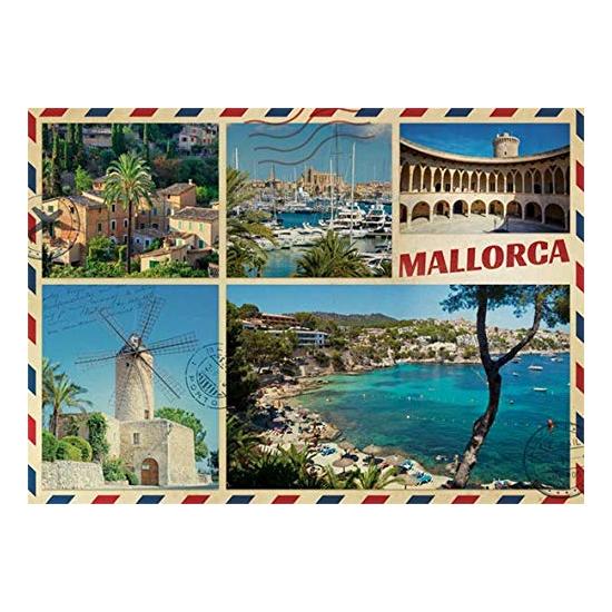 Puzzle Jumbo Saludos Desde Mallorca 1000 Piezas Puzzle Jumbo Saludos Desde Mallorca 1000 Piezas