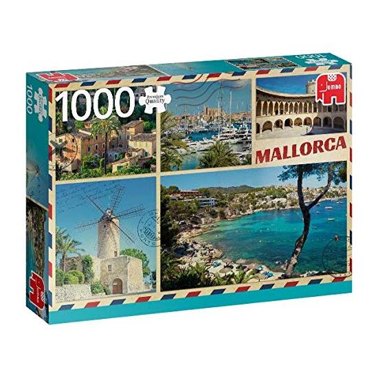 Puzzle Jumbo Saludos Desde Mallorca 1000 Piezas Puzzle Jumbo Saludos Desde Mallorca 1000 Piezas