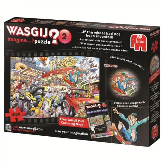 Puzzle Jumbo Si la Rueda No Existiera de 1000 Piezas Puzzle Jumbo Si la Rueda No Existiera de 1000 Piezas